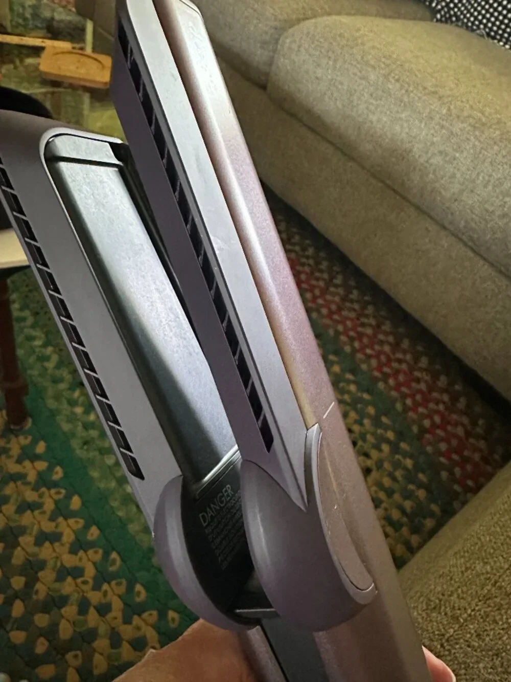 Dyson Airstrait Wet-to-Dry Straightener Jasper Plum HT01 Complete Box EUC